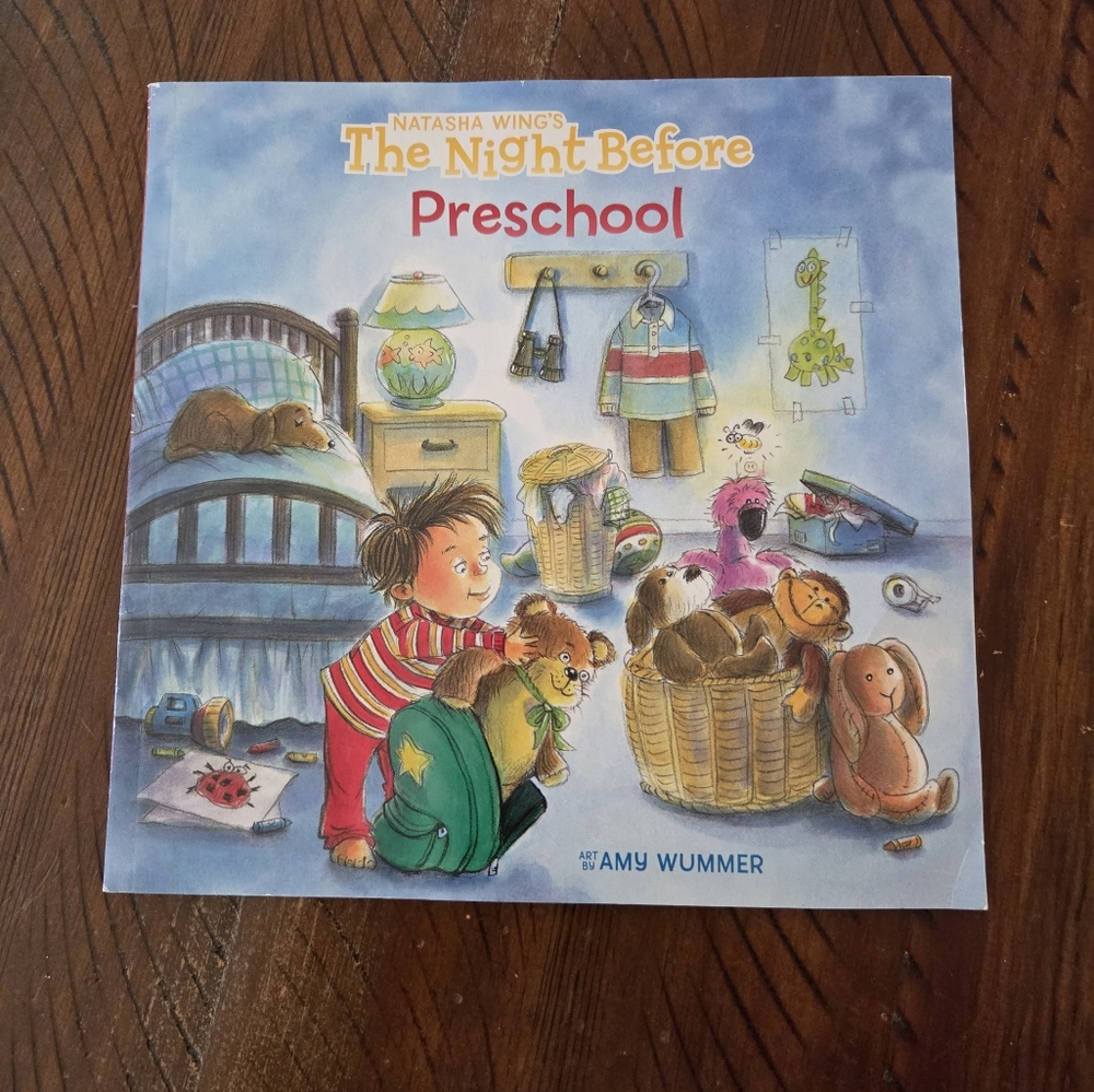 🎉5/$10 The Night Before Preschool book